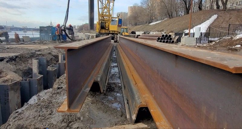 Шпунт балочный 2хЛ5-УМ+50Б1